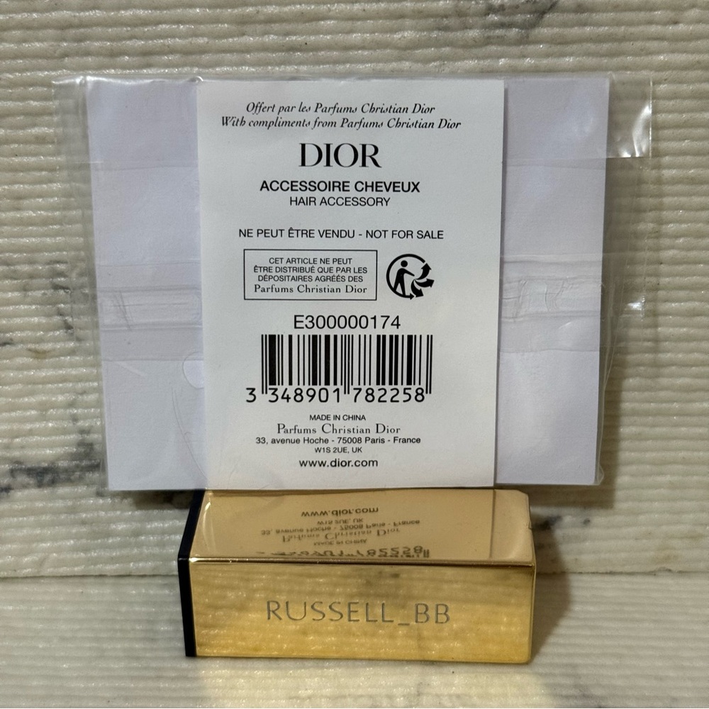 Dior Beauty Pink Trotter Style Set of Hair Clips - Picture 4 of 8